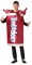 The Costume Center Red and White Twizzlers Unisex Adult Halloween Costume